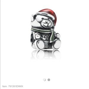 Pandora Christmas Bear Charm